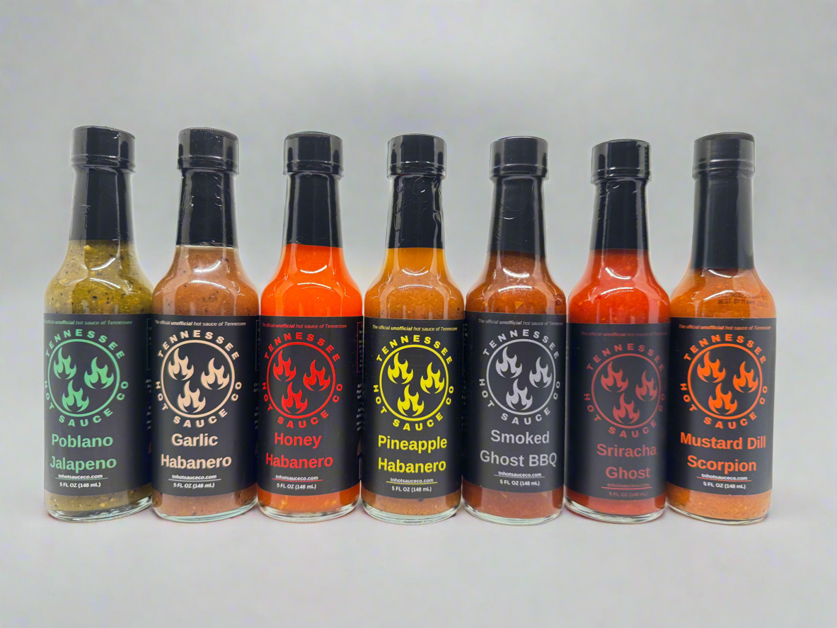 **The Collection** - Entire Lineup of Hot Sauces