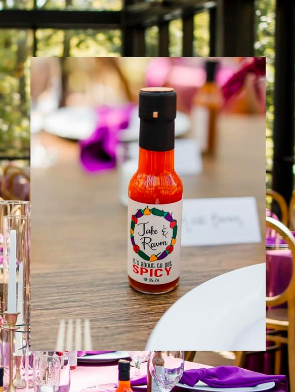 Custom private label 3oz Hot sauce of choice