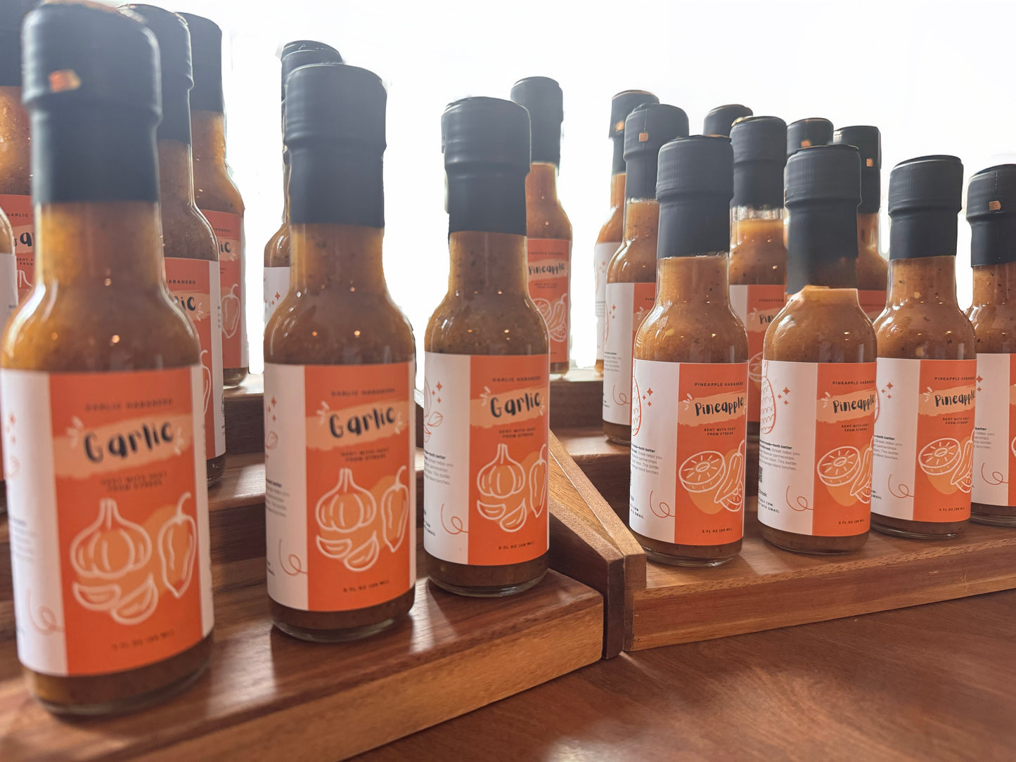 Custom private label 3oz Hot sauce of choice