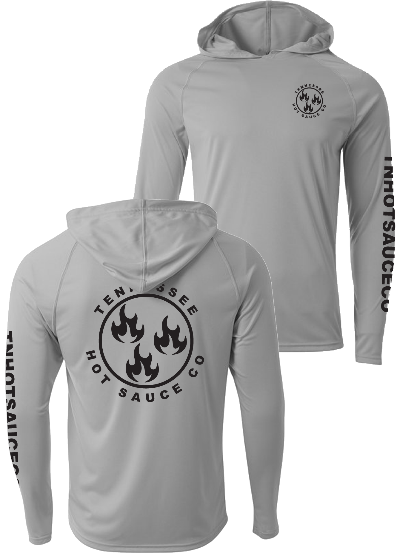 L/S Hooded Performance shirt