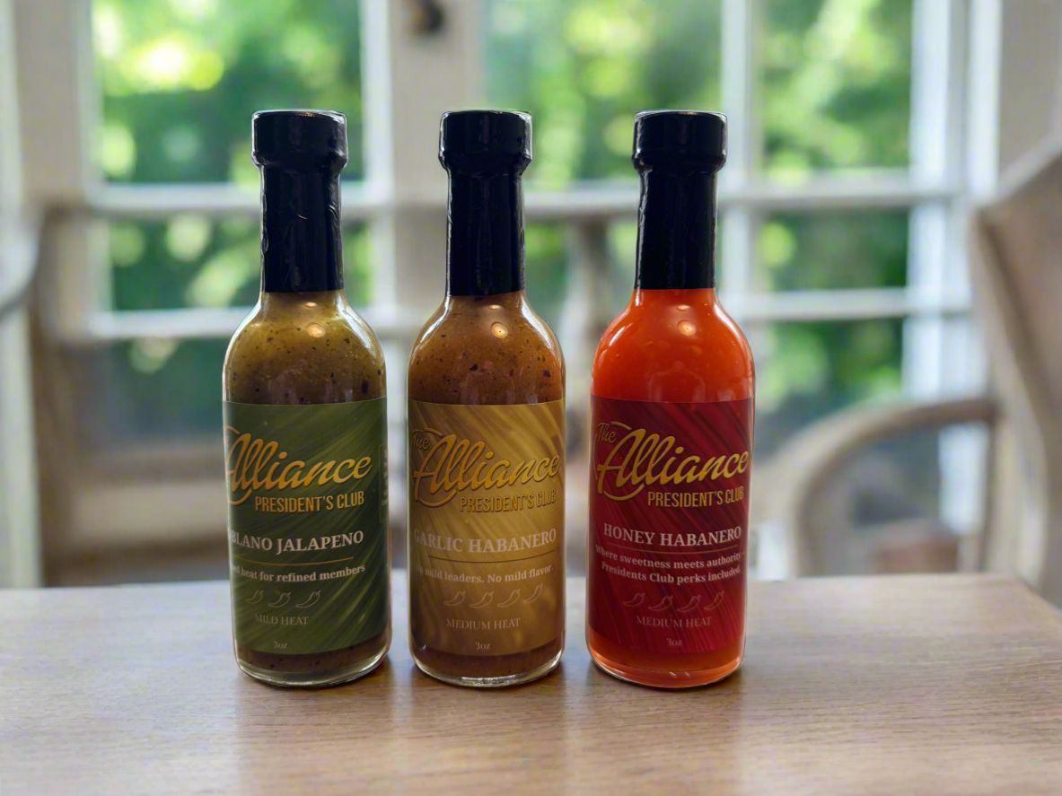 Custom private label 3oz Hot sauce of choice