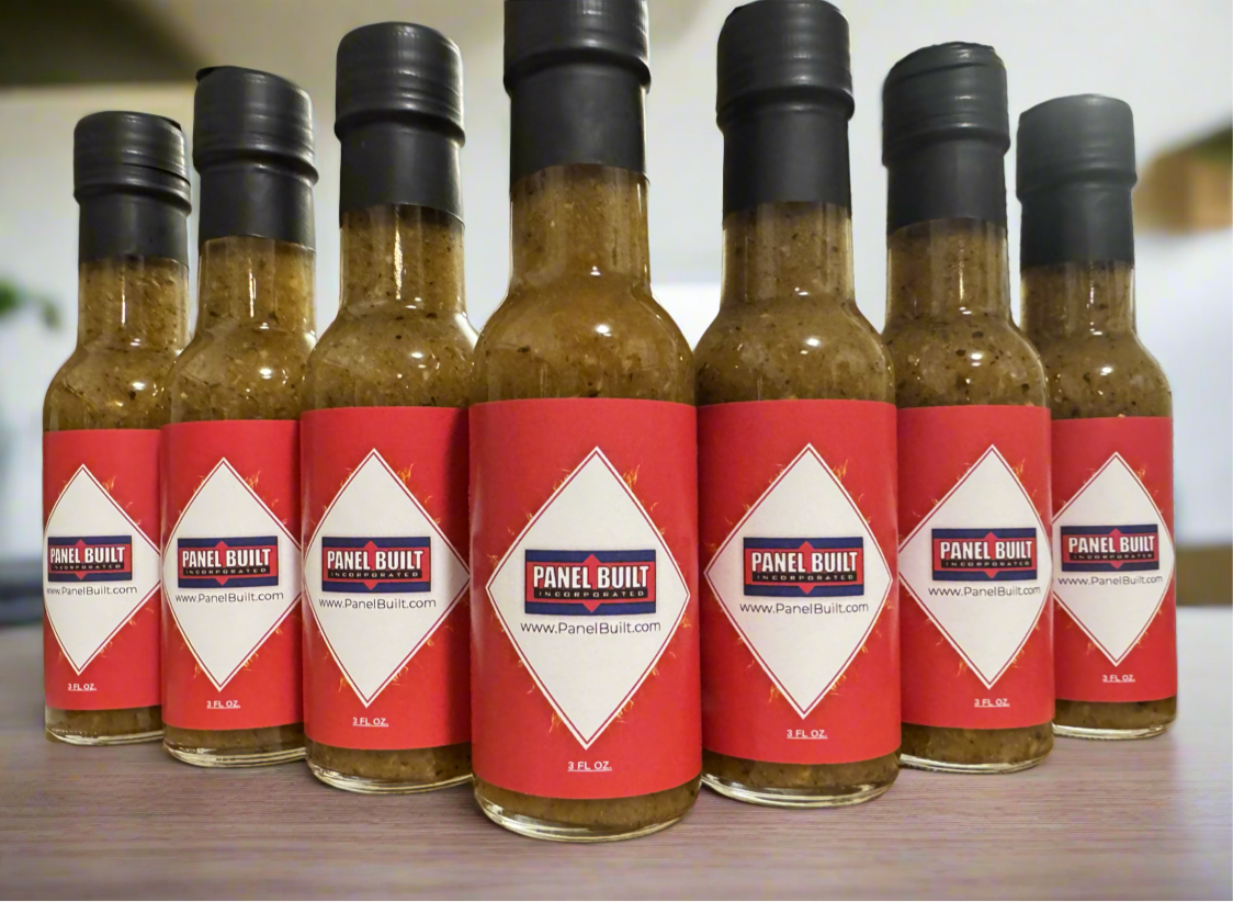 Custom label 3oz Hot sauce of choice