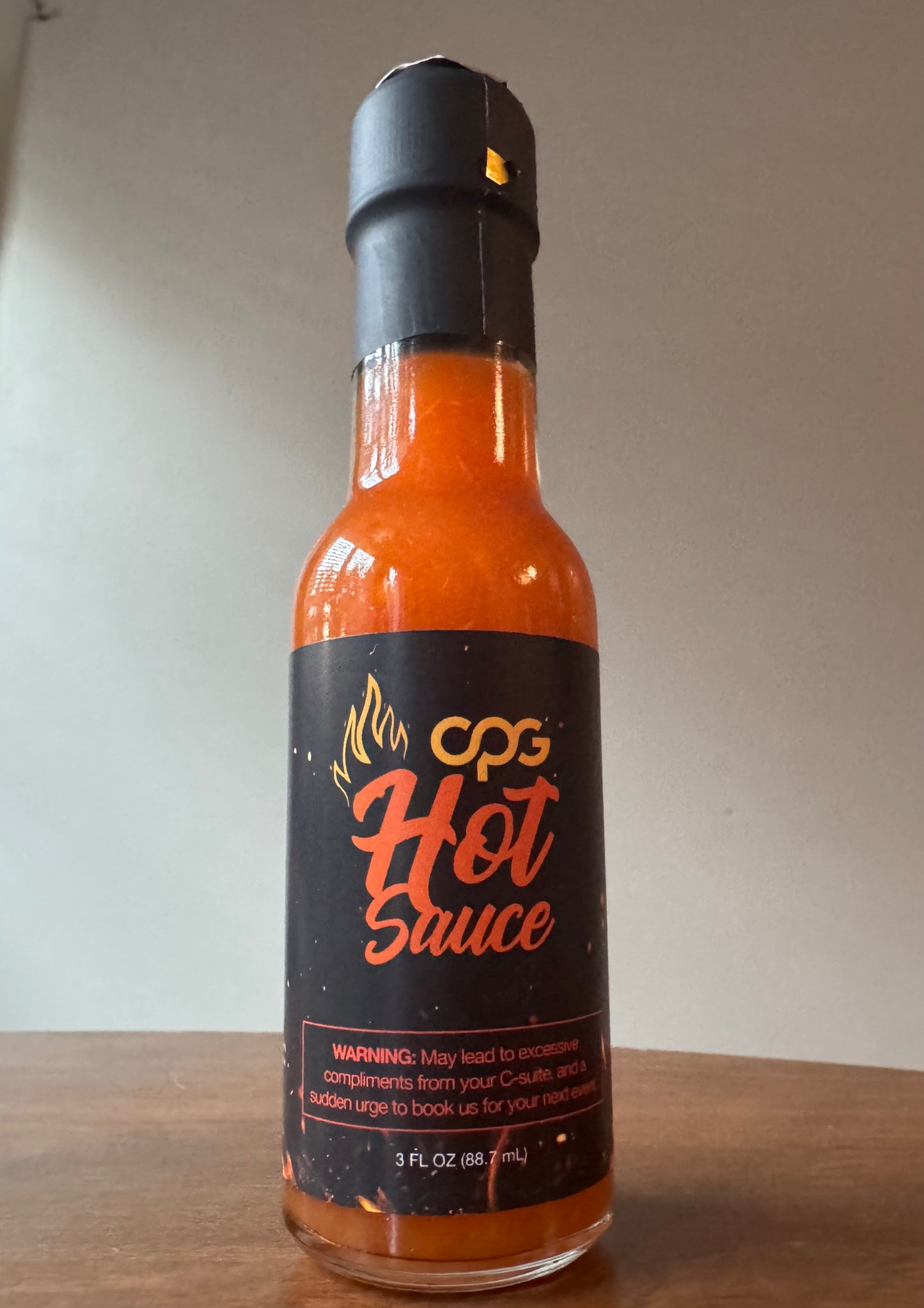 Custom private label 3oz Hot sauce of choice