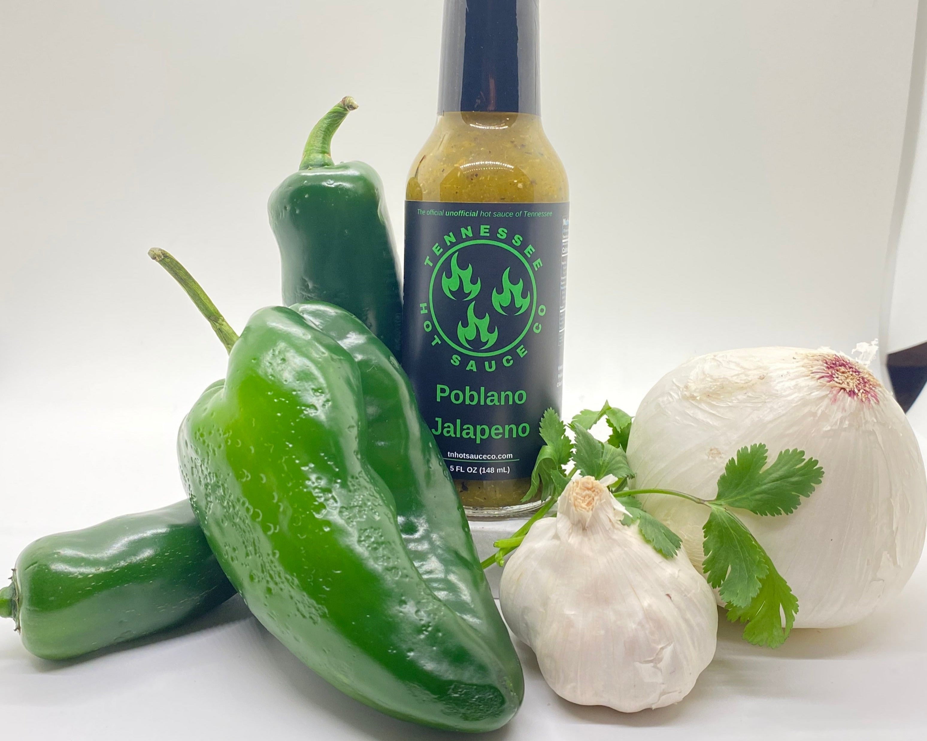 Poblano Jalapeno Tennessee Hot Sauce Co